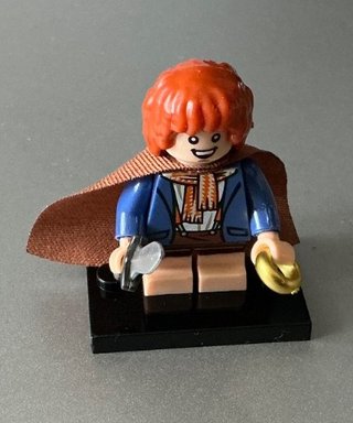 Minifigure Lord Rings Sam + Gollum (comp. LEGO)