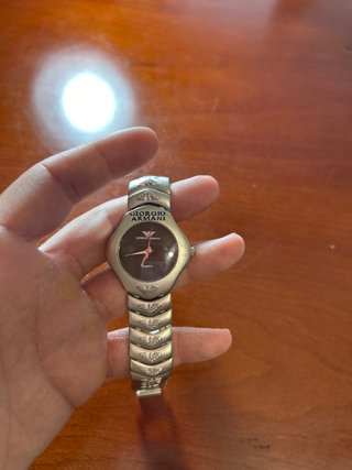 Reloj Giorgio Armani Esfera Verde y Plata