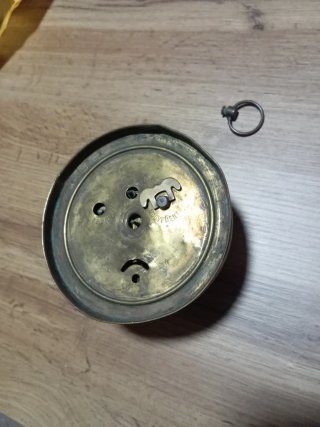 Reloj de sobremesa antiguo para restaurar