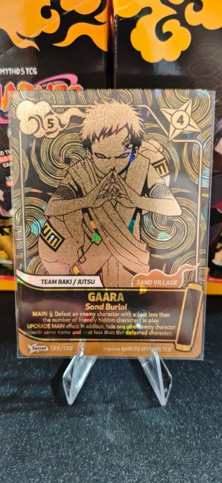 Gaara Secreto 1ª Edición Naruto Mythos TCG