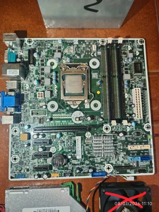 Lotto Componenti PC HP (i3/i5, PSU, RAM)