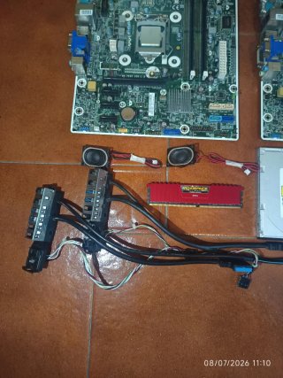 Lotto Componenti PC HP (i3/i5, PSU, RAM)