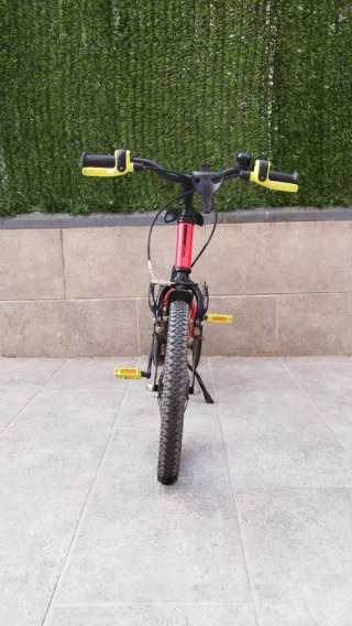 Bicicleta infantil.