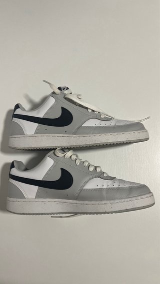 Zapatillas Nike Court Vision Blanco y Gris