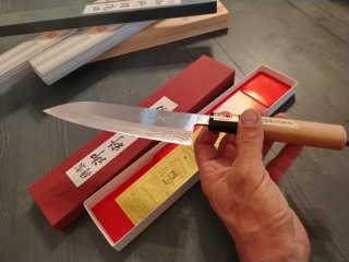 Gyuto ANRYU 18cm -Damasco - RARO