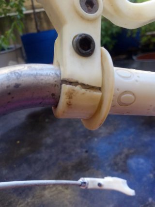 Bici niña rosa para reparar