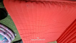 Sillón PÖANG Ikea Rojo y Negro