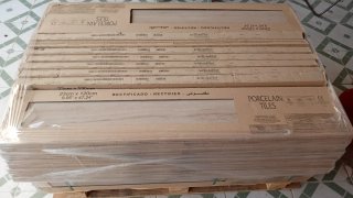 35 Cajas Baldosas Porcelana Exterior 23x120cm