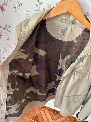 Cazadora Carhartt beige hombre