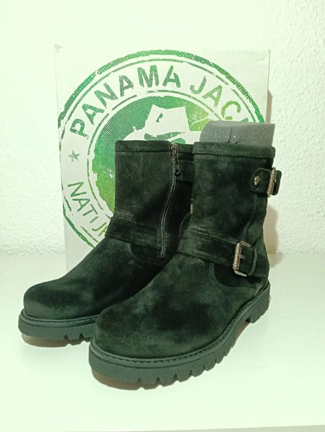 Botines Panama Jack Talla 36 Mujer Negros