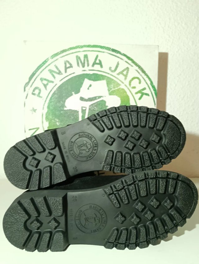 Botines Panama Jack Talla 36 Mujer Negros