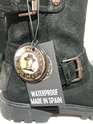 Botines Panama Jack Talla 36 Mujer Negros