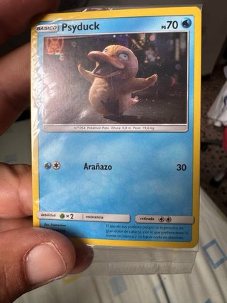 Carta Pokémon Psyduck Básico SM199