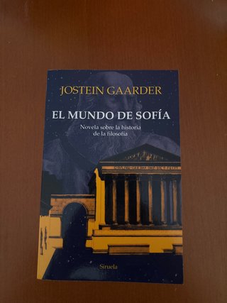 El mundo de Sofía Novela sobre la historia de l...