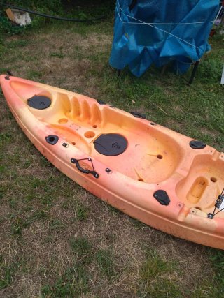 Kayak da pesca Piragua Galaxy 4 posti