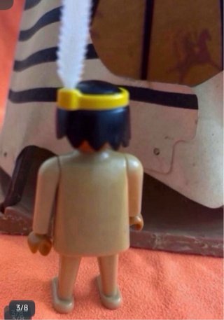 PLAYMOBIL GEOBRA 3733 ANTIGUO TIPI INDIO