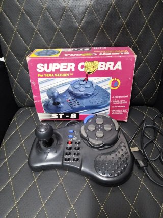 Mando Hori Super Cobra ST-8 para Sega Saturn