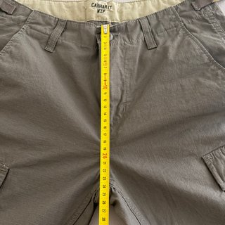 Carhartt WIP Cargo W28 L32 Verde Kaki Nuovi con Ca