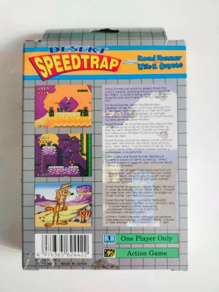 Speedtrap SEGA Game Gear Road Runner Wile E. Coyot