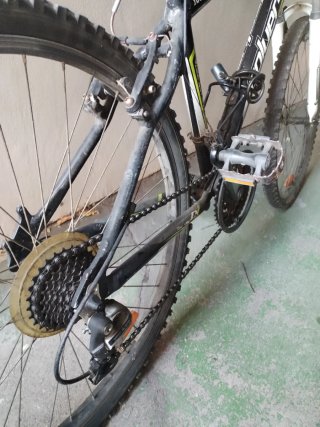 Bicicleta de Montaña Negra