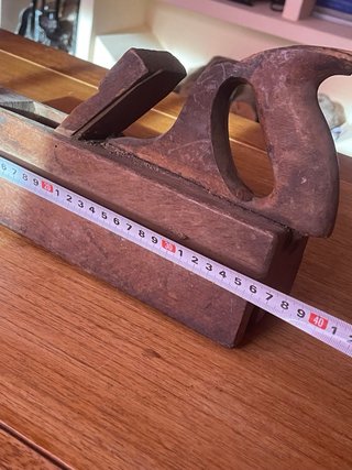 Cepillo carpintero antiguo James Cam Cast Steel