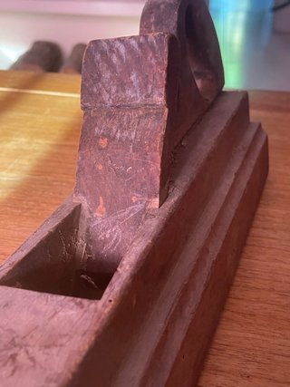 Cepillo carpintero antiguo James Cam Cast Steel