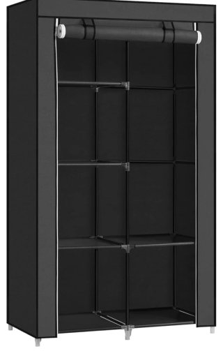 Armario Portátil Songmics Negro