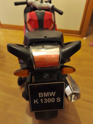 Moto batería Infantil BMW Roja
