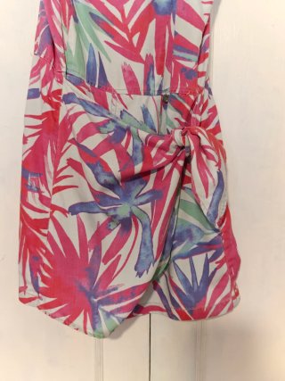 Mono corto Salsa estampado tropical  100% Tencel