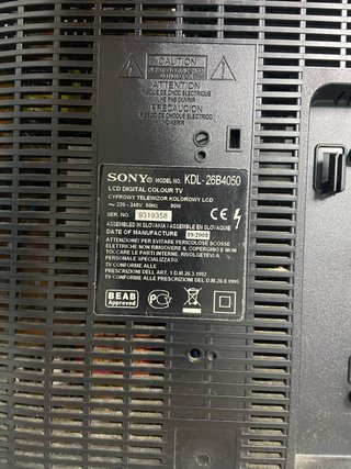 Televisor Sony Bravia Gris