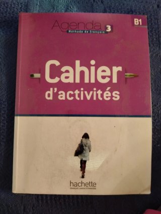 Libro Agenda 3 Método de francés B1