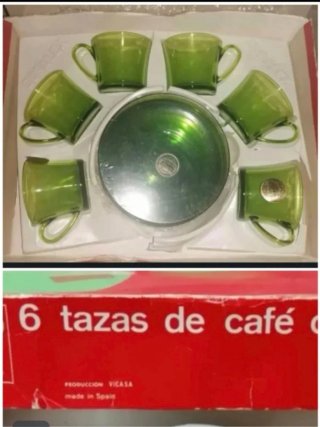 LEER!! 40€ c/caja. 2 Juegos café nuevos Duralex