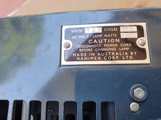 Proyector Hanimex Slide-matic