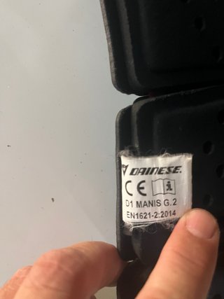 Protector de espalda moto Dainese manis G2. Lvl 2