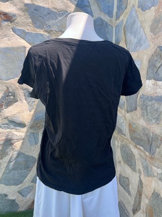 Camiseta Negra Don't Worry Talla L