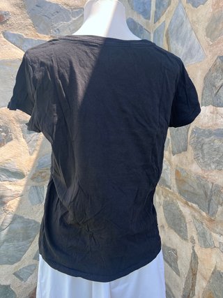 Camiseta Negra Don't Worry Talla L