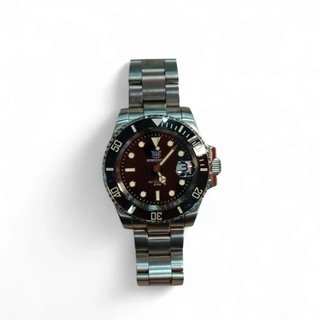RELOJ STEELDIVE AUTOMATICO 300M ESFERA NEGRA CORREA PLATEADA NH35 DIVE