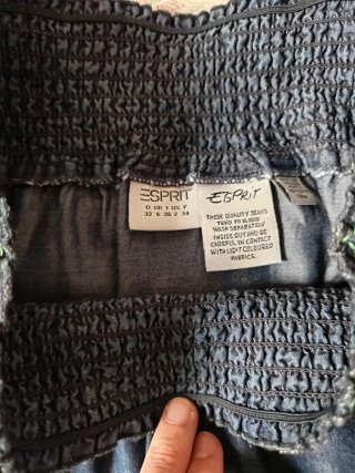 Falda corta ESPRIT azul sin estrenar