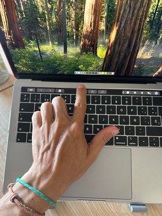 MacBook Pro 13" (2018) Touch Bar Gris