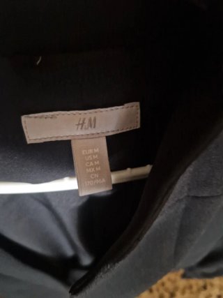 Blazer H&M Negro Talla M