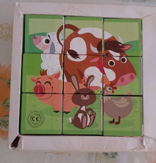 Puzles infantiles de cubos