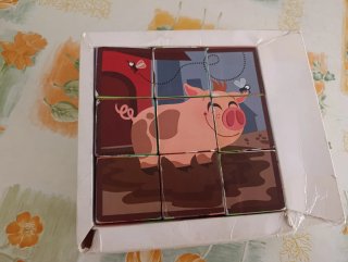 Puzles infantiles de cubos