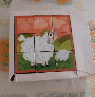 Puzles infantiles de cubos