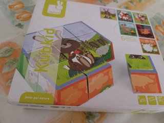 Puzles infantiles de cubos