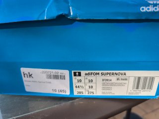 Sandalias Adidas Supernova Gris Talla 44,5 nuevas