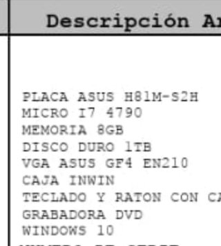 Ordenador Intel Core i7 Venta mejor en persona.