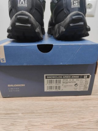 Salomon Snowclog Aries Arise Negro/Verde