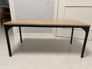 Mesa de centro madera y metal