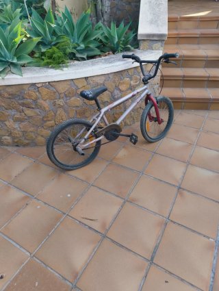 Bicicleta juvenil estilo BMX