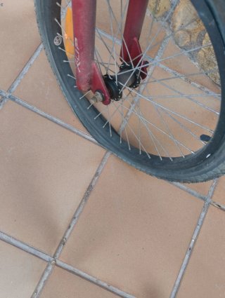Bicicleta juvenil estilo BMX